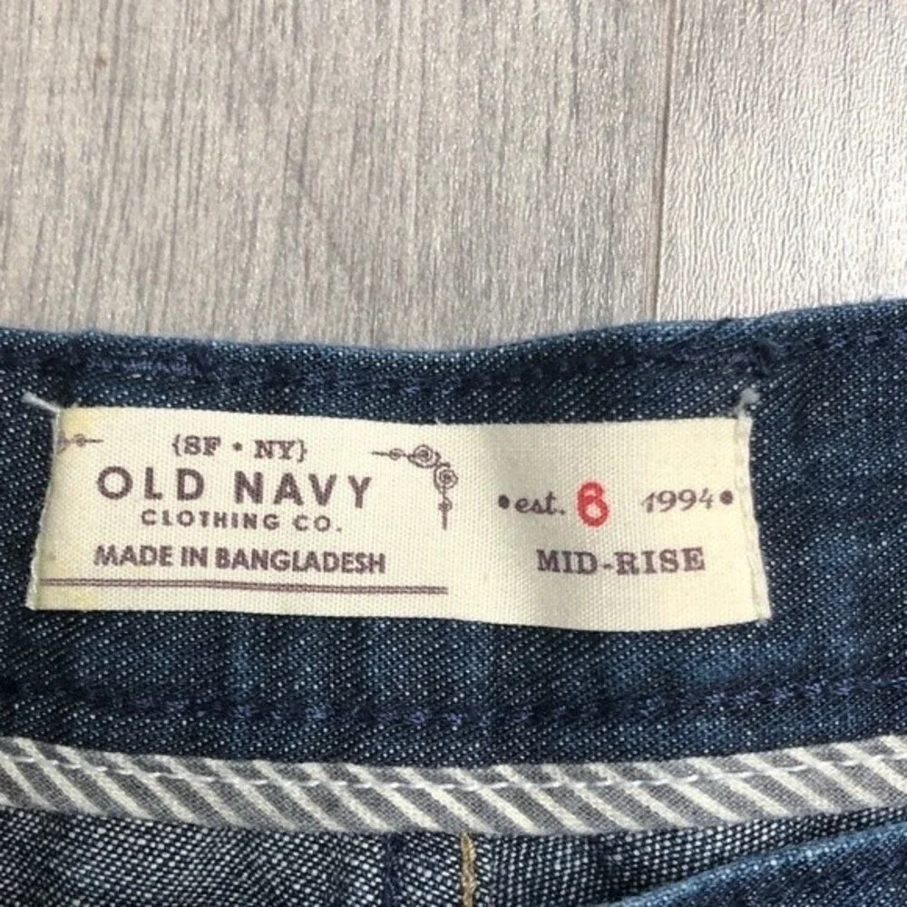Old Navy Merona Denim Jeans Shorts lot‎ Size 6